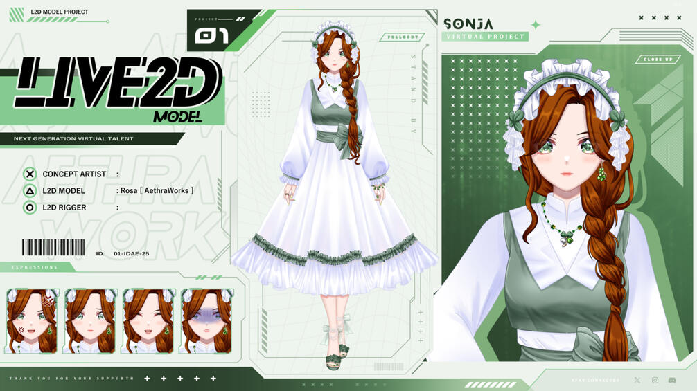 VTuber Model [Sonja]