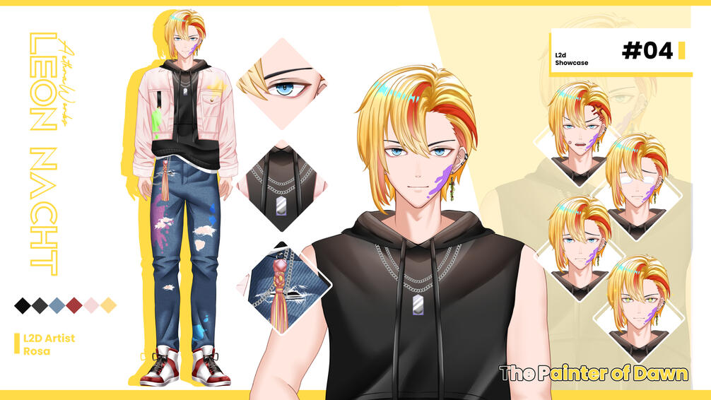 VTuber Model [Leon Nacht]