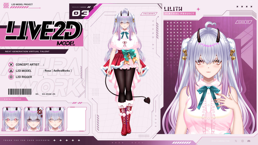 VTuber Model [Lilith]